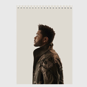 Скетчбук с принтом The Weeknd в городе Новоалтайск, 100% бумага
 | 48 листов, плотность листов — 100 г/м2, плотность картонной обложки — 250 г/м2. Листы скреплены сверху удобной пружинной спиралью | the weeknd | викенд | тесфайе | уикенд