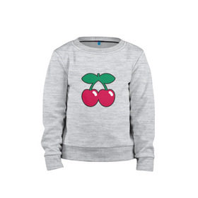 Детский свитшот хлопок с принтом Pacha Summer Cotton в городе Новоалтайск, 100% хлопок | круглый вырез горловины, эластичные манжеты, пояс и воротник | Тематика изображения на принте: cherry | club | ibiza | one | pacha | party | summer | вечеринка | вишенки | вишня | ибица | клуб | лето | остров | отдых | отпуск | пача | чери