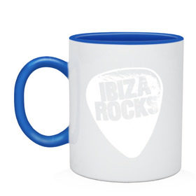 Кружка двухцветная с принтом Ibiza Rocks Black & White в городе Новоалтайск, керамика | объем — 330 мл, диаметр — 80 мм. Цветная ручка и кайма сверху, в некоторых цветах — вся внутренняя часть | Тематика изображения на принте: dj | ibiza | pink | rocks | вечеринка | гламур | диджей | дизайн | ибица | клуб | мода | остров | отпуск | пафос | путешествие | рок | стиль