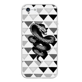 Чехол для iPhone 5/5S матовый с принтом Snake в городе Новоалтайск, Силикон | Область печати: задняя сторона чехла, без боковых панелей | 3d | snake | животные | змея | ползучие | хладнокровные | чешуя