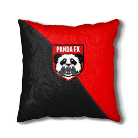 Подушка 3D с принтом PandafxTM в городе Новоалтайск, наволочка – 100% полиэстер, наполнитель – холлофайбер (легкий наполнитель, не вызывает аллергию). | состоит из подушки и наволочки. Наволочка на молнии, легко снимается для стирки | 7f united | fifa | pandafx | панда
