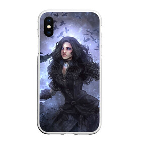 Чехол для iPhone XS Max матовый с принтом Йеннифер в городе Новоалтайск, Силикон | Область печати: задняя сторона чехла, без боковых панелей | witcher | ведьмак | витчер | геральд