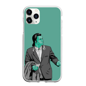 Чехол для iPhone 11 Pro Max матовый с принтом Недоумевающий Винсент в городе Новоалтайск, Силикон |  | Тематика изображения на принте: pulp fiction | винсент вега | квентин | криминальное чтиво | мия уоллес | тарантино