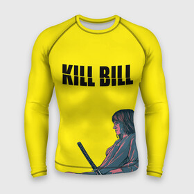 Мужской рашгард 3D с принтом Убить Билла в городе Новоалтайск,  |  | kill bill | катана | квентин | меч | невеста | тарантино | ума турман