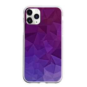 Чехол для iPhone 11 Pro матовый с принтом Фиолетовые грани в городе Новоалтайск, Силикон |  | abstract | abstraction | color | geometry | mirror | polygon | абстракция | геометрия | грани | линии | полигоны | сочетания | стекло | треугольники
