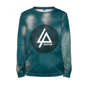 Детский лонгслив 3D с принтом Для любителя Linkin Park в городе Новоалтайск, 100% полиэстер | длинные рукава, круглый вырез горловины, полуприлегающий силуэт
 | linkin park | беннингтон | линкин парк | логотип | майк | рок | честер | честор | шинода