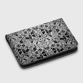 Картхолдер с принтом с принтом Tokyo Tattoo Sticker Bomb в городе Новоалтайск, натуральная матовая кожа | размер 7,3 х 10 см; кардхолдер имеет 4 кармана для карт; | casual | design | pattern | ray ban | skull | street | texture | urban | дизайн | индеец | мода | очки | повтор | принт | стикербомб | стикеры | тату | текстура | узор | улица | хулиган | череп | шляпа