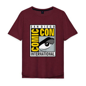 Мужская футболка хлопок Oversize с принтом Comic con San Diego в городе Новоалтайск, 100% хлопок | свободный крой, круглый ворот, “спинка” длиннее передней части | california | comics | dark horse | san diego | комиксы | конвенция комиксов | косплей | сан диего | фанарт | фанфик