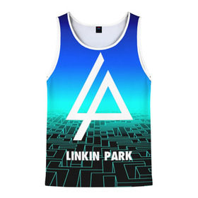 Мужская майка 3D с принтом Linkin Park в городе Новоалтайск, 100% полиэстер | круглая горловина, приталенный силуэт, длина до линии бедра. Пройма и горловина окантованы тонкой бейкой | 3d | chester bennington | grey daze | linkin park | stone temple pilots | альтернатива | беннингтон | музыка | честер
