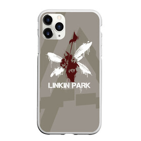 Чехол для iPhone 11 Pro матовый с принтом Linkin Park - Hybrid logos в городе Новоалтайск, Силикон |  | 0x000000123 | chester | hybrid | linkin park | линкин парк
