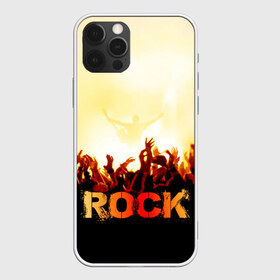 Чехол для iPhone 12 Pro Max с принтом Rock концерт в городе Новоалтайск, Силикон |  | rock | в толпу | гитара | группа | дым | жанр | концерт | металл | музыка | надпись | панк | певец | песня | прыжок | рок | рок н рол | руки | стиль | хард | хой | я люблю рок