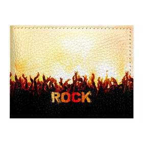 Обложка для студенческого билета с принтом Rock концерт в городе Новоалтайск, натуральная кожа | Размер: 11*8 см; Печать на всей внешней стороне | rock | в толпу | гитара | группа | дым | жанр | концерт | металл | музыка | надпись | панк | певец | песня | прыжок | рок | рок н рол | руки | стиль | хард | хой | я люблю рок
