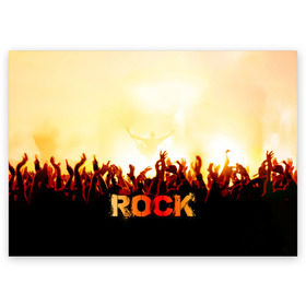 Поздравительная открытка с принтом Rock концерт в городе Новоалтайск, 100% бумага | плотность бумаги 280 г/м2, матовая, на обратной стороне линовка и место для марки
 | rock | в толпу | гитара | группа | дым | жанр | концерт | металл | музыка | надпись | панк | певец | песня | прыжок | рок | рок н рол | руки | стиль | хард | хой | я люблю рок