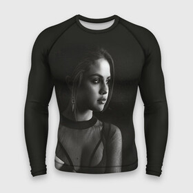 Мужской рашгард 3D с принтом Selena Gomez в городе Новоалтайск,  |  | selena gomez