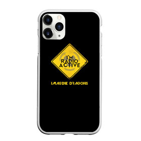 Чехол для iPhone 11 Pro матовый с принтом Imagine Dragons Radioactive в городе Новоалтайск, Силикон |  | danger | rock | альтернатива | знак | опасность | осторожно | радиоактивность | рок