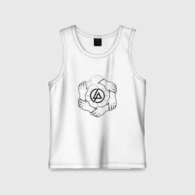 Детская майка хлопок с принтом Linkin Park в городе Новоалтайск,  |  | 0x000000123 | chester | linkin park | линкин парк