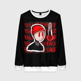 Женский свитшот 3D с принтом Blurryface в городе Новоалтайск, 100% полиэстер с мягким внутренним слоем | круглый вырез горловины, мягкая резинка на манжетах и поясе, свободная посадка по фигуре | rock | t.o.p. | top | twenty one pilots | рок