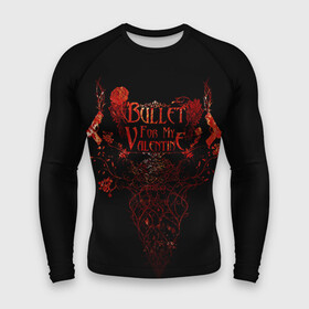 Мужской рашгард 3D с принтом Bullet For My Valentine в городе Новоалтайск,  |  | пуля для моей возлюбленной