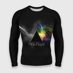 Мужской рашгард 3D с принтом Pink Floyd Logo в городе Новоалтайск,  |  | англия | басы | британия | гитара | группа | дым | космос | логотип | музыка | песни | пинк флойд | призма | радуга | рок | свет