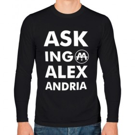 Мужской лонгслив хлопок с принтом Asking Alexandria в городе Новоалтайск, 100% хлопок |  | 