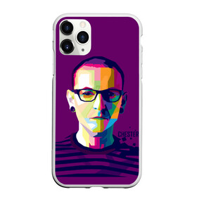 Чехол для iPhone 11 Pro матовый с принтом Честер Беннингтон в городе Новоалтайск, Силикон |  | линкин парк