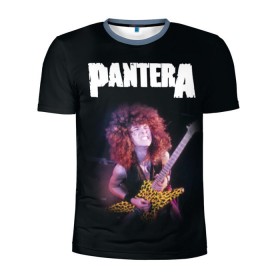 Мужская футболка 3D спортивная с принтом Pantera #68 в городе Новоалтайск, 100% полиэстер с улучшенными характеристиками | приталенный силуэт, круглая горловина, широкие плечи, сужается к линии бедра | anselmo | darel | darell | darrel | darrell | dimebag | pantera | phil | ансельма | ансельмо | даймбег | даймбэг | дарел | дарелл | даррел | даррелл | даррэл | дарэл | дарэлл | пантера | фил