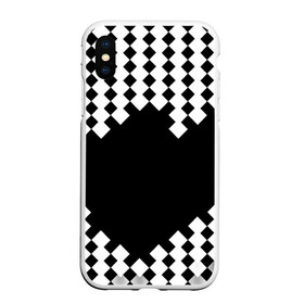 Чехол для iPhone XS Max матовый с принтом Шахматная клетка в городе Новоалтайск, Силикон | Область печати: задняя сторона чехла, без боковых панелей | Тематика изображения на принте: abstract | abstraction | block | tessera | абстракция | клетка | кубики | текстура