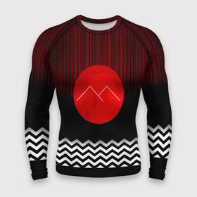 Мужской рашгард 3D с принтом Twin Peaks в городе Новоалтайск,  |  | герои | детектив | драма | знаки | кино | сериал | сериаломан | серия | символы | твин пикс | третий сезон | фильм