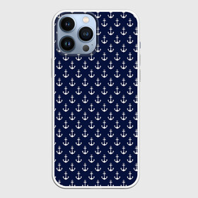 Чехол для iPhone 13 Pro Max с принтом Якоря в городе Новоалтайск,  |  | Тематика изображения на принте: паттерн | якорь