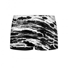 Мужские трусы 3D с принтом Gray color abstract в городе Новоалтайск, 50% хлопок, 50% полиэстер | классическая посадка, на поясе мягкая тканевая резинка | abstraction | watercolor | абстракция красок | акварель | брызги красок | живопись | краска | потертость красок | разводы | размытые краски | текстуры | черно белый | яркие | яркие краски