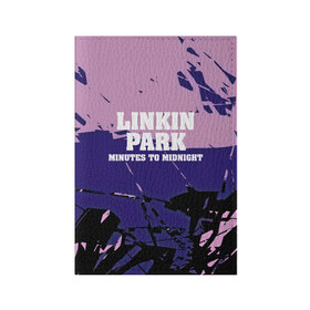 Обложка для паспорта матовая кожа с принтом Linkin park в городе Новоалтайск, натуральная матовая кожа | размер 19,3 х 13,7 см; прозрачные пластиковые крепления | chester bennington | grey daze | linkin park | rock | stone temple pilots | альтернатива | беннингтон | музыка | рок | рэп кор