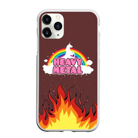 Чехол для iPhone 11 Pro Max матовый с принтом Heavy METAL в городе Новоалтайск, Силикон |  | Тематика изображения на принте: единорог | звезда | искры | конь | лошадь | музыка | мультик | мультфильм | надпись | облака | огонь | песня | пламя | пожар | прикол | радуга | рисунок | рок | рок н ролл | тяжелая | тяжелый метал