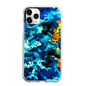 Чехол для iPhone 11 Pro матовый с принтом Frozen abstraction в городе Новоалтайск, Силикон |  | 3d | абстракция | волны | другие | краска | линии | оптические | полосы | прикольные | разводы | узоры | фрактал | цветные | яркие