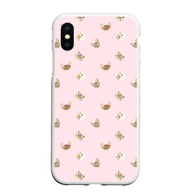 Чехол для iPhone XS Max матовый с принтом Котики в городе Новоалтайск, Силикон | Область печати: задняя сторона чехла, без боковых панелей | cat | kitty | pussy | кот | котенок | котик | котики | котята | кошка | милота
