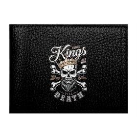 Обложка для студенческого билета с принтом Kings death в городе Новоалтайск, натуральная кожа | Размер: 11*8 см; Печать на всей внешней стороне | Тематика изображения на принте: beard | bones | crown | death | halloween | hell | king | kings death | mustache | skull | ад | борода | король | корона | кости | ужас | усы | хэллоуин | череп | эмблема