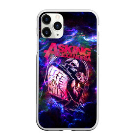 Чехол для iPhone 11 Pro матовый с принтом Life gone wild в городе Новоалтайск, Силикон |  | asking alexandria | бен брюс | группа | джеймс касселлс | дэнни уорсноп | жанр | жизнь исчезла | жизнь одичавшая | звезды | космос | кэмерон лидделл | музыка | музыканты | песни | рок | скелет | сэм бэттли