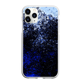Чехол для iPhone 11 Pro Max матовый с принтом Брызги красок(Cold style) в городе Новоалтайск, Силикон |  | Тематика изображения на принте: abstraction | color | paint | spray | tie dye | абстракция | брызги красок | всплеск красок | капли красок | текстуры