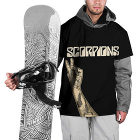Накидка на куртку 3D с принтом Scorpions в городе Новоалтайск, 100% полиэстер |  | scorpions | клаус майне
рудольф шенкер | маттиас ябс | микки ди | павел мончивода | скорпионы