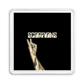 Магнит 55*55 с принтом Scorpions в городе Новоалтайск, Пластик | Размер: 65*65 мм; Размер печати: 55*55 мм | Тематика изображения на принте: scorpions | клаус майне
рудольф шенкер | маттиас ябс | микки ди | павел мончивода | скорпионы