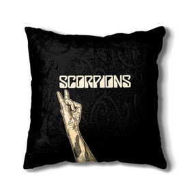 Подушка 3D с принтом Scorpions в городе Новоалтайск, наволочка – 100% полиэстер, наполнитель – холлофайбер (легкий наполнитель, не вызывает аллергию). | состоит из подушки и наволочки. Наволочка на молнии, легко снимается для стирки | scorpions | клаус майне
рудольф шенкер | маттиас ябс | микки ди | павел мончивода | скорпионы