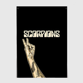 Постер с принтом Scorpions в городе Новоалтайск, 100% бумага
 | бумага, плотность 150 мг. Матовая, но за счет высокого коэффициента гладкости имеет небольшой блеск и дает на свету блики, но в отличии от глянцевой бумаги не покрыта лаком | scorpions | клаус майне
рудольф шенкер | маттиас ябс | микки ди | павел мончивода | скорпионы