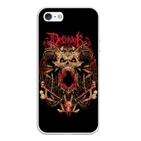 Чехол для iPhone 5/5S матовый с принтом Metalocalypse (dethklok) в городе Новоалтайск, Силикон | Область печати: задняя сторона чехла, без боковых панелей | metalocalypse (dethklok)