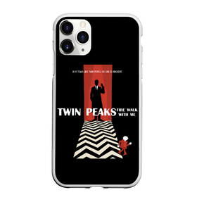 Чехол для iPhone 11 Pro Max матовый с принтом Twin Peaks в городе Новоалтайск, Силикон |  | twin peaks | агент дейл  купер | арт | сериал | твин пикс | фильмы