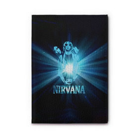 Обложка для автодокументов с принтом Группа Nirvana в городе Новоалтайск, натуральная кожа |  размер 19,9*13 см; внутри 4 больших “конверта” для документов и один маленький отдел — туда идеально встанут права | Тематика изображения на принте: kurt cobain | nirvana | вечная память | гитара | гранж | кумир | курт кобейн | лучи | микрофон | музыкант | надпись | нирвана | певец | рок | свет