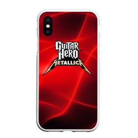 Чехол для iPhone XS Max матовый с принтом Guitar Hero Metallica в городе Новоалтайск, Силикон | Область печати: задняя сторона чехла, без боковых панелей | hard rock | heavy metal | hevy metal | metallica | music | rock | thrash metal | металлика | музыка | рок