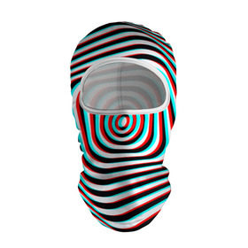 Балаклава 3D с принтом RGB optical в городе Новоалтайск, 100% полиэстер, ткань с особыми свойствами — Activecool | плотность 150–180 г/м2; хорошо тянется, но при этом сохраняет форму. Закрывает шею, вокруг отверстия для глаз кайма. Единый размер | Тематика изображения на принте: абстракция | волны | краска | линии | оптические | полосы | разводы | узоры | фрактал | цветные