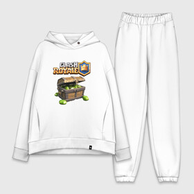 Женский костюм хлопок Oversize с принтом Clash of clans в городе Новоалтайск,  |  | clash of royale | клэш оф роял