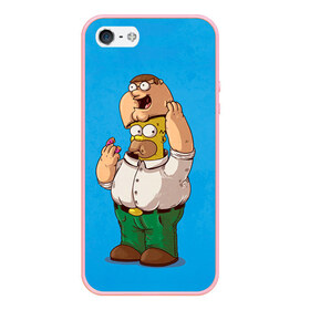 Чехол для iPhone 5/5S матовый с принтом Homer Dad в городе Новоалтайск, Силикон | Область печати: задняя сторона чехла, без боковых панелей | simpsons | гомер | симпсоны