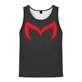 Мужская майка 3D с принтом New Mazda в городе Новоалтайск, 100% полиэстер | круглая горловина, приталенный силуэт, длина до линии бедра. Пройма и горловина окантованы тонкой бейкой | Тематика изображения на принте: mazda | мазда