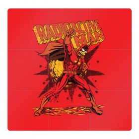 Магнитный плакат 3Х3 с принтом Radioactive man в городе Новоалтайск, Полимерный материал с магнитным слоем | 9 деталей размером 9*9 см | Тематика изображения на принте: 